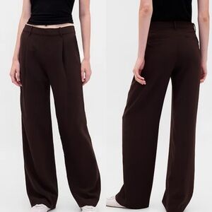 Gap 365 Low Rise Trousers In Black Size 8